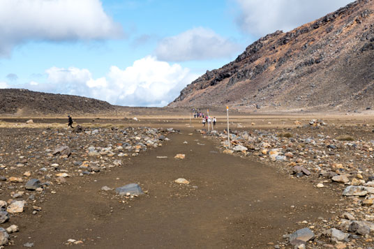 Tongariro Crossing, South  Crater