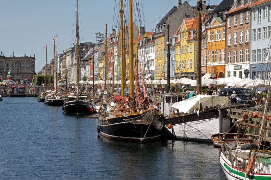 Nyhavn in Kopenhagen