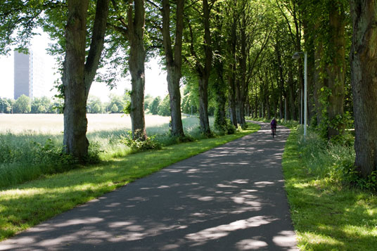 Radweg in Kopenhagen