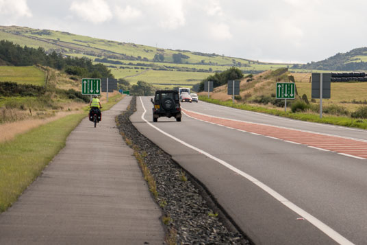 Entlang der A75 nach Glenluce