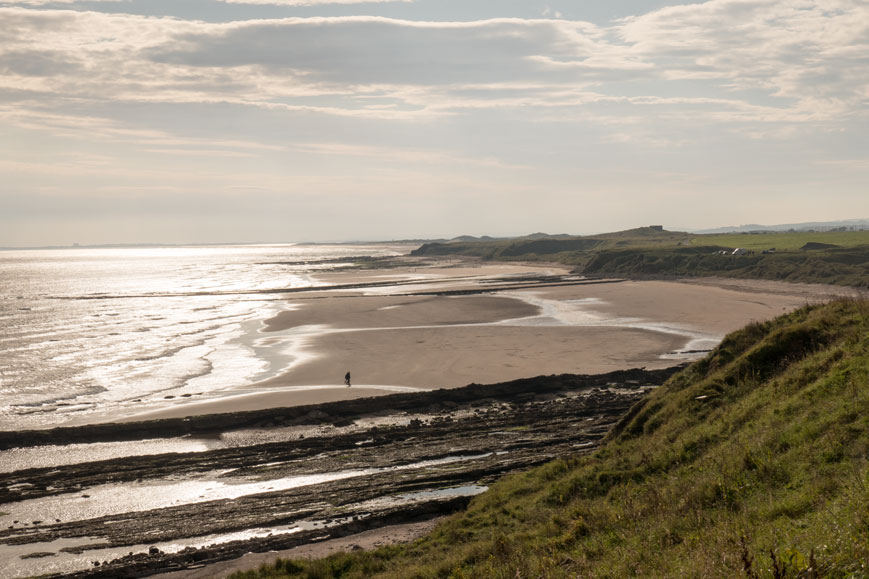 Cocklawburn Beach südlich von Berwick