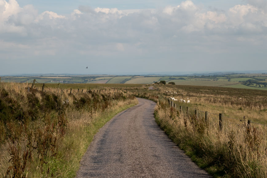 EV1 im Exmoor National Park