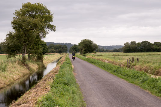 EV1 zehn Kilometer südlich von Wells