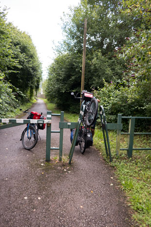 Schikanen am Radweg