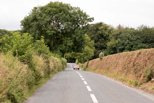 Nebenstraße 5 km westlich von Dungarvan