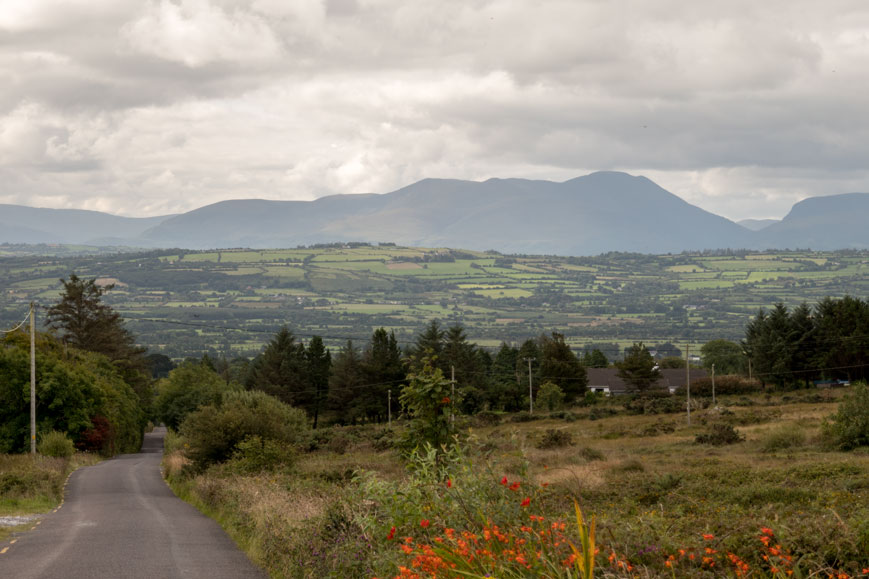 Eurovelo 1 südlich von Tralee