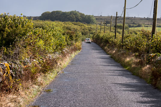 EV1 am westlichen Rand des Burren National Park