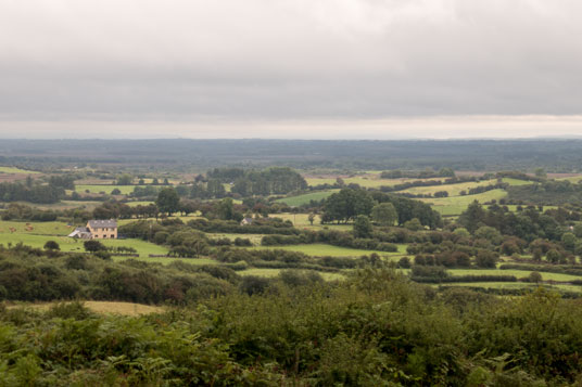 Die Ebene des Sligo County