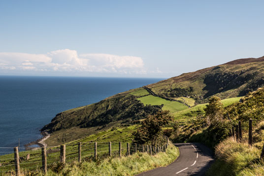 Radweg 93 Ballycastle und Cushendun