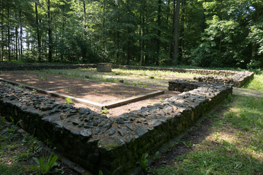 Kastell Holzheimer Unterwald, 216,2 km ab Start