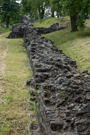 Kastell in Osterburken, 411,7 km ab Start