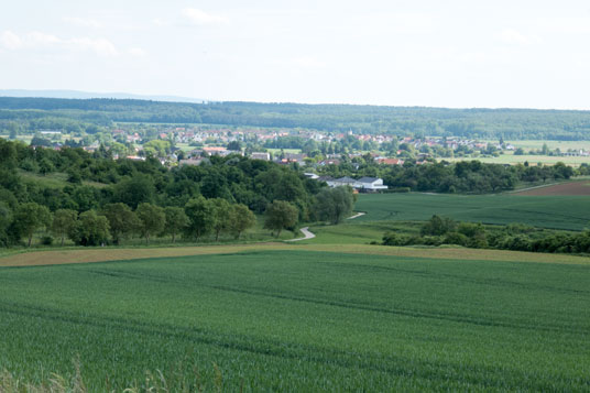 Nördlich von Altenstadt, 267 km ab Start