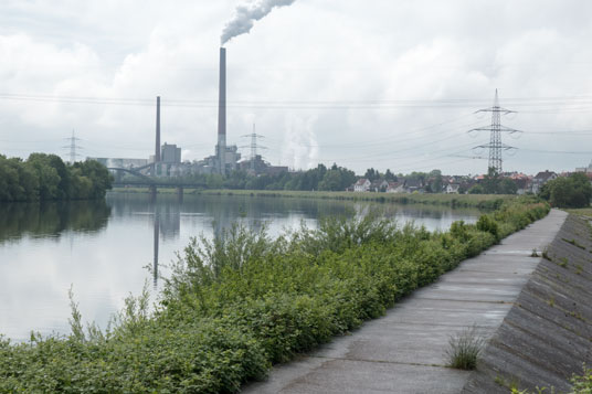 Main bei Stockstadt, 316 km ab Start