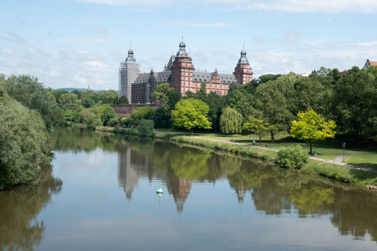 Aschaffenburg, 323 km ab Start