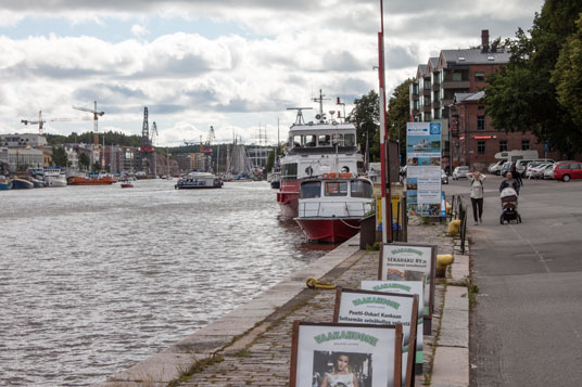 Hafen Turku, Finnland