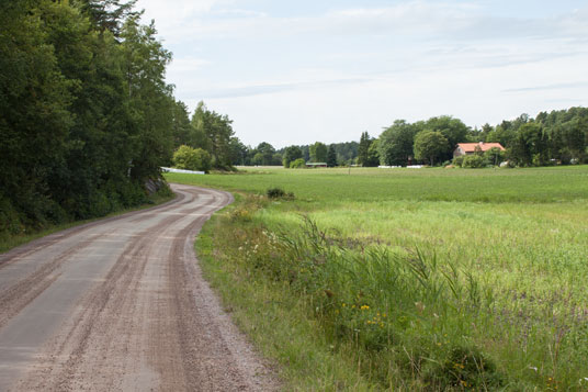 Radweg 30 auf der Insel Storlandet, Finnland