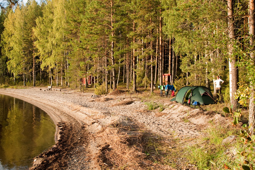 Kiteen Erä-ja Riistapolku, Finnland