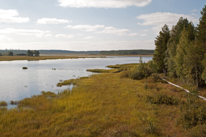 Kulmajärvi südöstlich des Ortes Juntusranta, Finnland