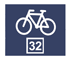 Logo Radweg 32, Finnland