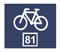 Logo des Radweges 81, Finnland