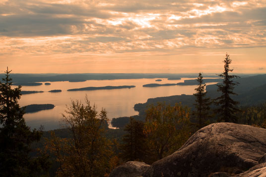 Blick vom Koliberg, Finnland