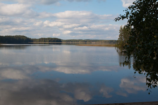 Seenlandschaft bei Punkaharju, Finnland