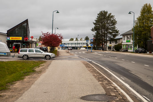 Bild: Ortszentrum von Salla