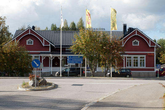 Supermarkt in Koli, Finnland