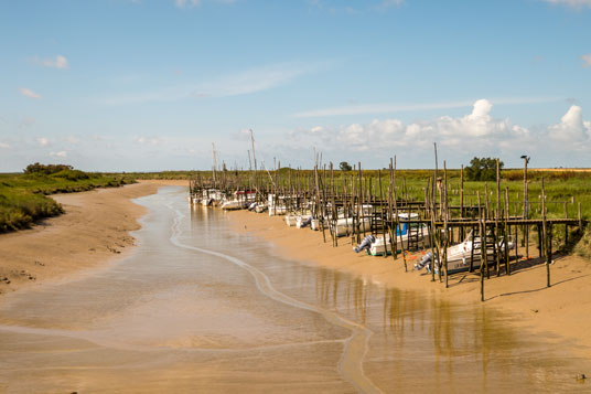 Canal de l'Épine bei Ebbe