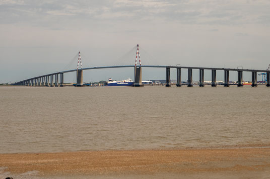 Brücke über die Loire bei Saint-Nazaire