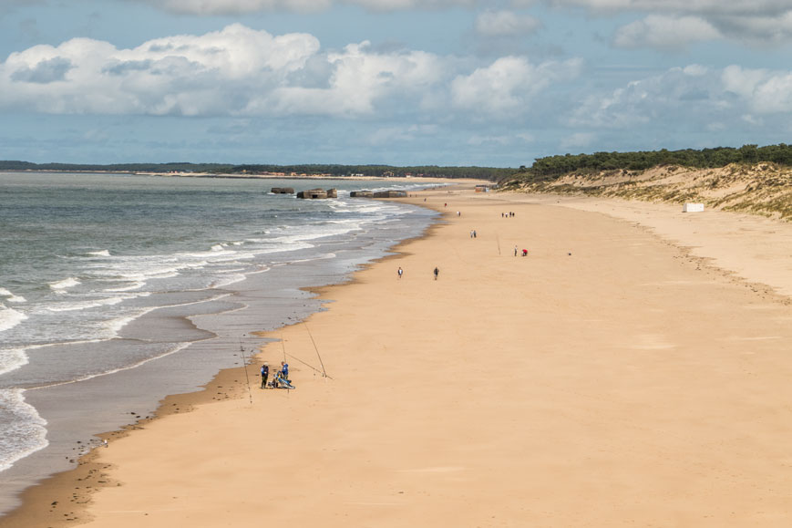 Strand bei Saint-Palais-sur-Mer