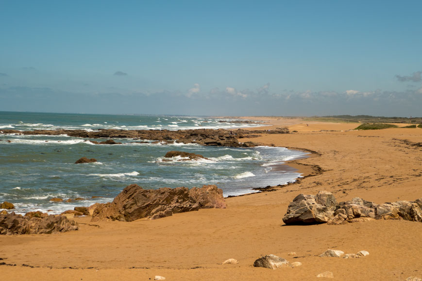 Strand nördlich von Les-Sables-d'Olonne