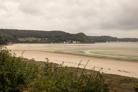 Meeresbucht bei Saint-Efflarn