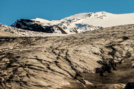 Dyngjujökull Ende Juli