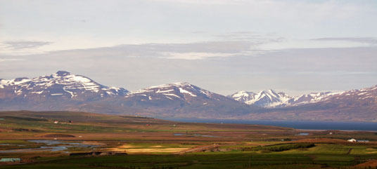 Eyjafjördur, Island