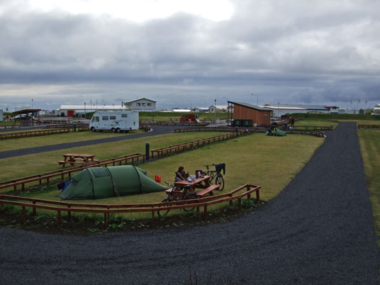 Campingplatz in Grindavik