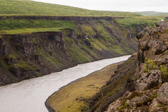 Bild: Jökulsa-Canyon bei Kúahvammur