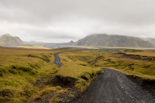 Kerlingardalsvegur nach Þakgil