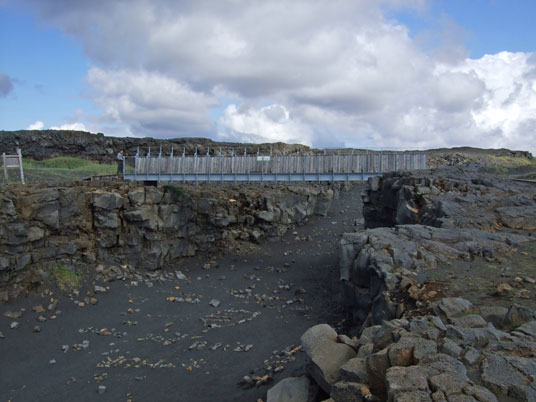 Kontinentalbrücke, Island