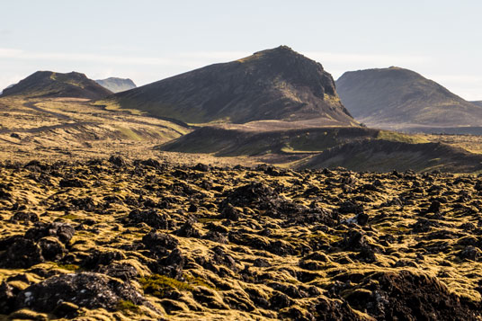 Lavafeld Krýsuvikurhraun zw. Grindavik und Selvogur