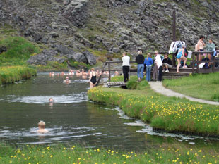 Badestelle von Landmannalaugar