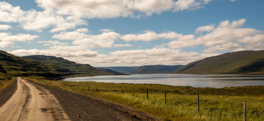 Piste um den Mjóifjörður