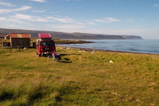 Bauernhof-Camping am Öfeigsfjörður