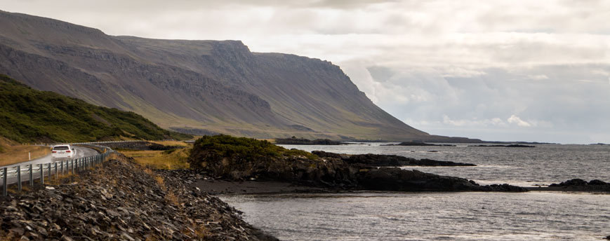 Straße 60 am Kollafjörður