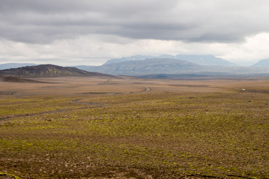 Piste 550 zwischen Pórisjökull und Abzweig der Straße 52