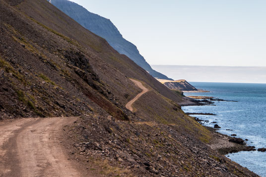 Piste 622 in den Westfjorden