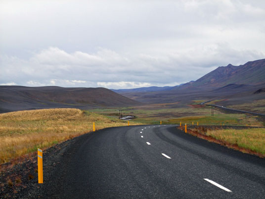 Ringstraße im Viðidalur