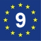 Symbol zum EuroVelo 9