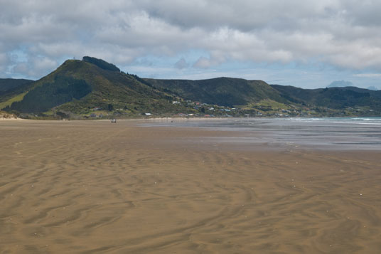 Ahipara am Ninety Mile Beach