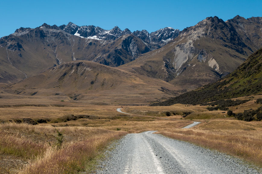 Around the Mountains Cycle Trail zwischen Lake Wakatipu und Mavora Lakes